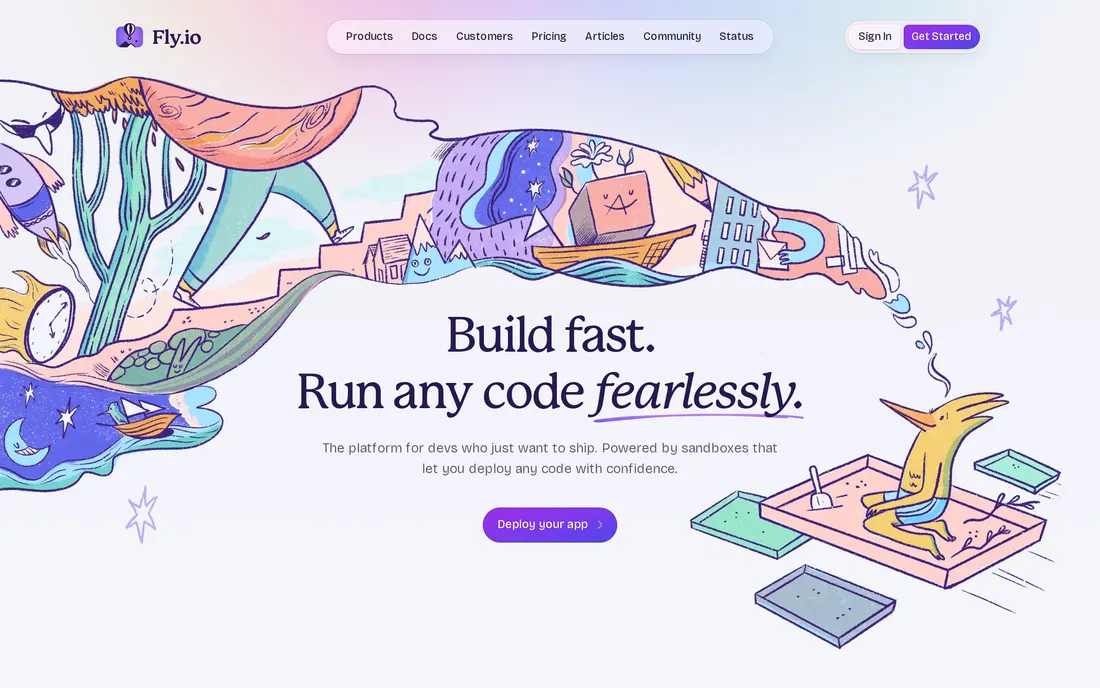 fly.io original screenshot